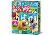 Modelbyg - 4M Mould and paint 3D puppies - 4M-04784