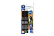 Skrive- og Tegneværktøjer - Staedtler Lumocolor Tørmarker ass. bk 100% PEFC - 10820BK6-C