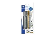 Skrive- og Tegneværktøjer - Staedtler STAEDTLER Pigm Liner Promo Sæt/Bk - 308 SBK3P3