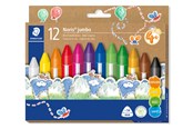 Skrive- og Tegneværktøjer - Staedtler Noris Jumbo Voksfarve 12 ass. - 228 14 C12  PE
