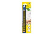 Skrive- og Tegneværktøjer - Staedtler Noris Blyant 2B 2/Bk 100% PEFC - 120-0 BK2D
