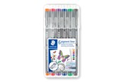 Skrive- og Tegneværktøjer - Staedtler STAEDTLER Pigment 0,3mm. ass. farver - 30803-SSB6