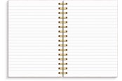 Blokke, Formularer & Notesbøger - Burde Notebook A5 Flower - 92747100