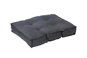 Hunde - Dogman Dyna Classy Memory Foam Pet Bed Grey XXL 110x70x12cm - 805674