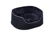 Hunde - Dogman Buddy seng med høj kant sort S - 805745