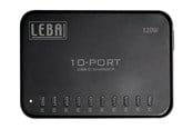Mobil - Adaptere & Opladere - LEBA Innovation LEBA NoteCharge power adapter - 12 watts per port - 24 pin USB-C - 120 Watt - NCHAR-UB10-SC