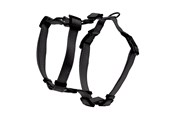 Hunde - Dogman H-Sele Iris Sort M/L - 213002
