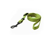 Hunde - Dogman Iris Justerbar Nylon Hundeline Grøn Lille 10mm 120-200cm - 223004