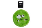 Hunde - Dogman Hundelegetøj Fladt Grønt Monster med Pivelyd 17cm - 325000