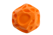 Hunde - Dogman Hundelegetøj Ujævn TPR Skumbold Ellis Orange 7cm - 334003