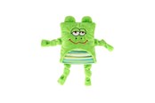 Hunde - Dogman Grøn Frogge Plutt Pive Plys Hundelegetøj 20cm - 334043