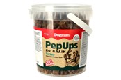 Hunde - Dogman Pep Ups No Grain Kalkun Hundegodbidder 500g - 472538