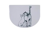 Katte - Trixie Place Mat Pussy Cats 40 × 30 cm white - TX24540