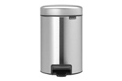 Rengøring - brabantia newIcon - rubbish bin - 3 L - matt steel - 11 21 64