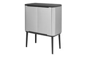 Rengøring - brabantia Bo Touch Bin - rubbish bin - 34 L - matt steel - 31 62 27