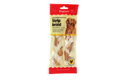 Hunde - Dogman Chicken Strip Braid 2-pack M - 320221