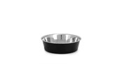 Hunde - Dogman Madskål rustfri Heavy Sort - 369645