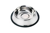Hunde - Dogman Rustfri Stålskål med Skridsikker Ring 1800ml - 369604
