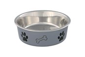 Katte - Trixie Stainless Steel Bowl 0.4 l/ø 14 cm assorted colours - TX25242