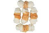 Hunde - Trixie Denta Fun Kyllingomviklet Råhudsknude 5cm (5-Pack) 70g - TX31321