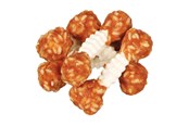 Hunde - Trixie Denta Fun Chicken Chewing Dumbbells 6 pcs / 100 g - TX31342