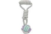 Hunde - Trixie Junior Playing Rope with Woven-in Ball ø 6 cm/23 cm - TX32813