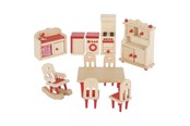 Dukkehus & tilbehør - Goki Dollhouse Furniture Kitchen - 51951