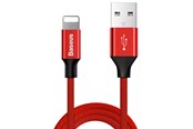 USB kabel - Baseus Yiven Lightning Cable 180 cm 2A (red) - CALYW-A09