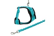 Katte - Trixie Mesh Y-Harness with Lead 39–60 cm/10 mm assorted colours - TX41890