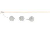 Katte - Trixie Kattemynte-infuseret Legepind med 3 Plysbolde & Rangle 50cm - TX45739