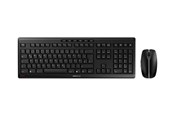 Tastatur - Cherry STREAM DESKTOP RECHARGE - Tastatur & Mus sæt - Tysk - Sort - JD-8560DE-2