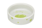 Kanin & gnaver - Trixie Ceramic Bowl hamster 90 ml/ø 8 cm assorted colours - TX60737