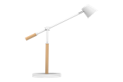 Smart Home - Unilux Vicky LED lampe, hvid/træ - 400110084
