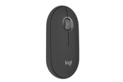 Mus - Logitech Pebble Mouse 2 M350s Wireless - Tonal Graphite - Mus - Optisk - 3 knapper - Sort - 910-007015