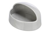 Kanin & gnaver - Trixie Sand bath degus/hamster ceramic 20 × 10 × 16 cm grey - TX63009