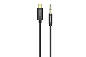 USB kabel - Baseus Yiven Audio cable USB-C to mini jack 3.5mm 1.2m (Black) - CAM01-01