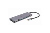 Dockingstation - Gembird Cablexpert A-CM-COMBO5-05 - docking station - USB-C 3.1 - HDMI - GigE - A-CM-COMBO5-05