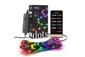 Smart Home - Twinkly Dots – 60 App-controlled RGB LEDs. 3 Meters. Black Wire. USB-powered. - TWD060STP-B