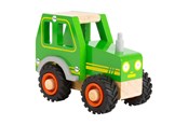 Legetøjsbil - Small Foot - Wooden Tractor Green - 11078