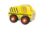 Legetøjsbil - Small Foot - Wooden Work Vehicle Construction Site - 11096