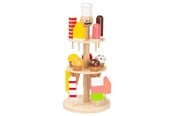 Rolleleg - Small Foot - Wooden Luigi Ice Cream Stand 16 pcs. - 11488
