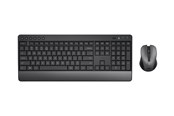 Tastatur - Trust TKM-450 Comfort Wireless Keyboard & Mouse Set (Nordic) - Tastatur & Mus sæt - Nordisk - Sort - 24920
