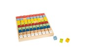 Leg & Læring - Small Foot - Wooden Counting Times Color 82dlg. - 11163