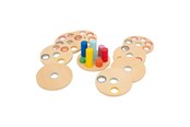 Babylegetøj - Small Foot - Wooden Stacking Game Logisteck Educat - 3386