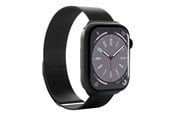 Kabel Organisering - Puro PURO MILANESE Erstatningsarmbånd til Apple Watch - PUMILAW40BLK