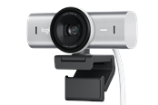 Webcam - Logitech MX BRIO Ultra HD 4K Collaboration and Streaming - Pale Grey - 960-001554