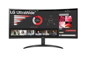 Skærm - 34" LG UltraWide 34WR50QC-B - 3440x1440 (UWQHD) - 100Hz - VA - 34WR50QC-B