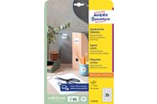 Papir, Fotopapir og Etiketter - Avery QR-kodeetiketter, 35 x 35 mm, 875 Etiketter, Hvid - L7120-25