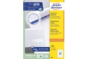 Papir, Fotopapir og Etiketter - Avery Universaletiketter til generelle formål, 70 x 42,3 mm, 2.100 Etiketter, Hvid - 3652