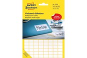 Papir, Fotopapir og Etiketter - Avery Universaletiketter, 13 x 8 mm, 3.712 Etiketter, Hvid - 3306
